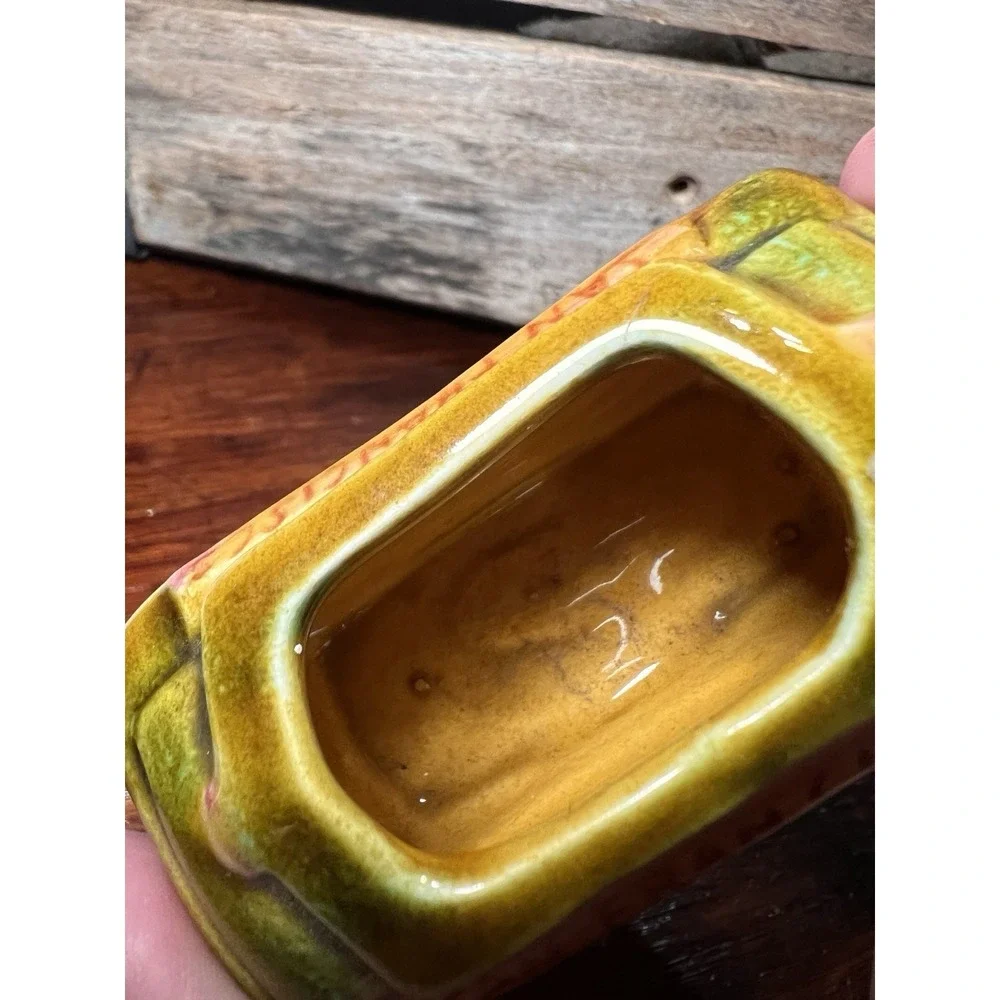 Vintage San Francisco Toothpick Holder Ceramic Trolley Multicolor‎ SNCO Imports